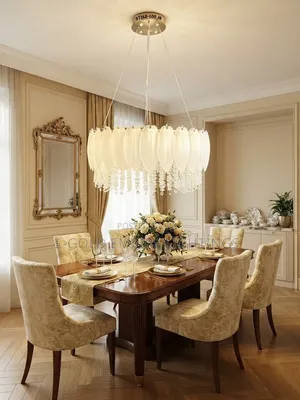 Luxury Leaf Crystal Pendant Chandelier - Model 97368-600