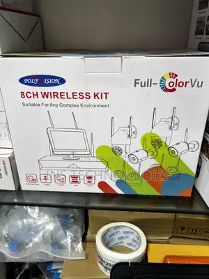 Brand New 8-Channel Wireless CCTV Camera Kit (Ubox)