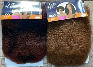 Gashin Afro Kinky Bulk (Inci 20)