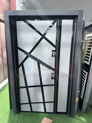 Kofa Ta Gaba Ta Karfe Ta Turkiyya Mai Girman 4ft X 7ft Mai Layukan Giciye
