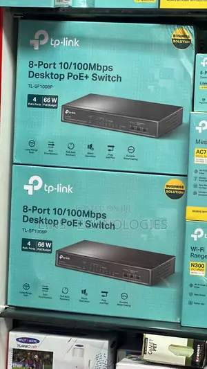 TP-Link 8-Port PoE+ Network Switch