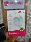 iTel BudsGo 2 Wireless Earbuds - White - 1