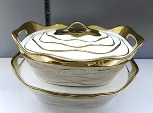 Luxury 2-Piece Ceramic Dish Set