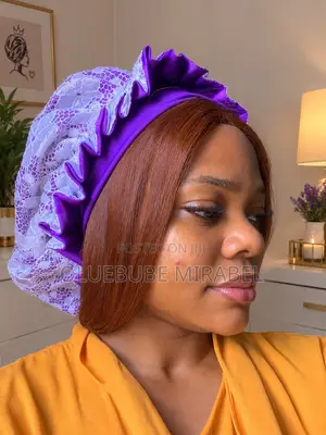 Satin Hair Bonnet don Kwanciya - Yana Kare Gashin Halitta - Duk Launuka