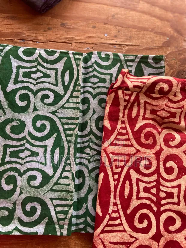 Pure Adire Cotton Fabric - 1