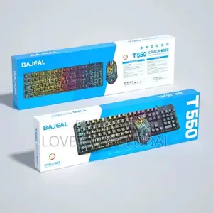 Bajeal T550 RGB Keyboard & Mouse Combo