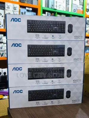 AOC KM210 Wireless Keyboard and Mouse Combo