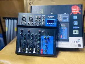 Yamaha 4-Channel Analog Mixer with Bluetooth & USB