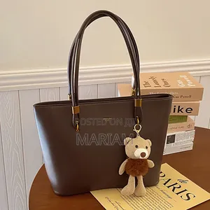 Classy Teddy Tote Bag - Brown