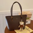 Classy Teddy Tote Bag - Brown - 1