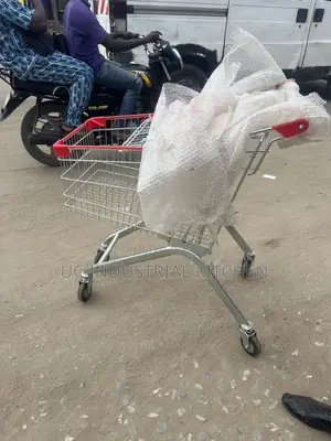 Sabon Trolley ɗin Shago Mai Ƙarfin 100L