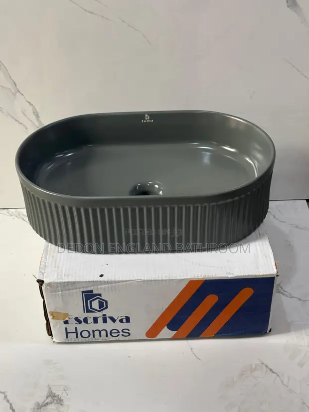 Gray Countertop Basin - 1