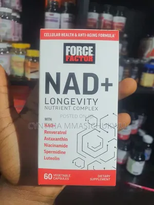 Force Factor NAD+ Longevity Nutrient Complex - 60 Capsules