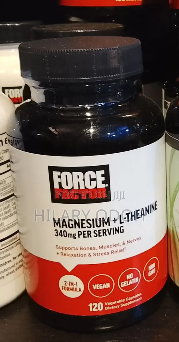 Force Factor Magnesium + L-Theanine Supplement - 1