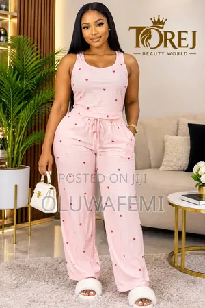 Asics Mata Pink Cotton Loungewear