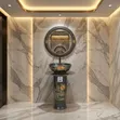 Babban Wurin Wanke Hannu na Dining Mai Tsayawa - Octagon Marble - 2