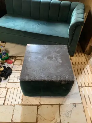 Quality Green Sofas with Center Table