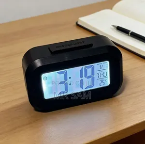 Home Interiors Alarm Clock/Timer - White