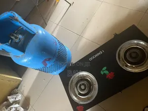 Gas Cylinder and 2-Burner Gas Cooker