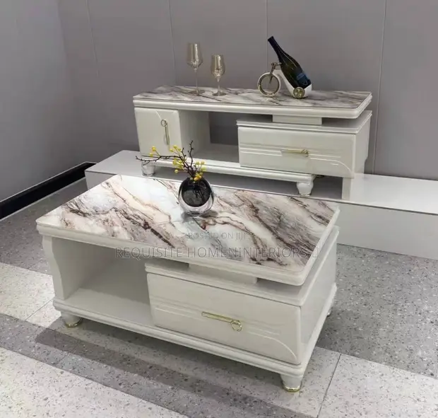 Home Interiors TV Stand and Center Table Set - 1
