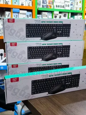 Biojee T18 Wired Keyboard & Mouse Combo