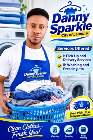 Danny Sparkle Sabis Na Wanki Da Busasshen Wanki