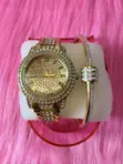 Classy Stainless Steel Bracelet - Women's - 1