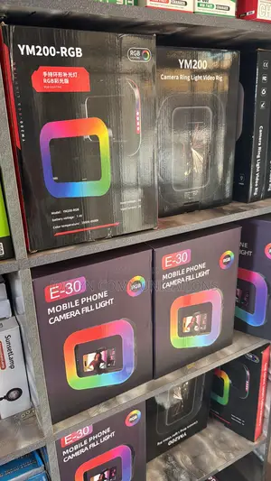 E-30 Ring Light tare da RGB