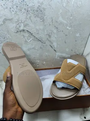 Hermes Palm Slides/Slippers - Brand New