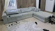 L-Shaped Couch Mai Gado Mai Matashi 7 - Yana Juyawa Ya Zama Gado - 3