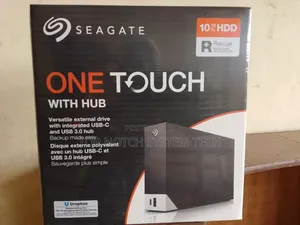 Seagate One Touch 10TB External Hard Drive Hub