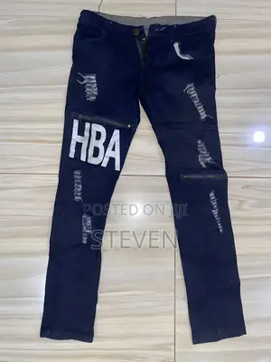 Zara Premium Dark Blue Denim Jeans (Sabon Hannu)