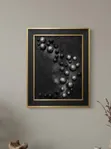3D Textured Wall Art - Black & Gold - 2