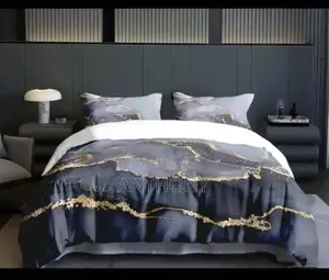 Luxury Bedsheet da Duvet Set - Sabon Abu