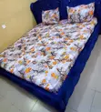 Luxury Bedsheet da Duvet Set - Sabon Abu - 4