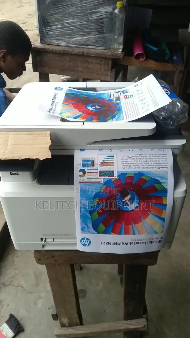 HP LaserJet Pro M277dw Color Multifunction Printer - 1