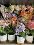 Artificial Cup Flowers - 2