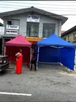 Tutar Launi na Blue da Wine (Polyester, Mai Ninka) - 2