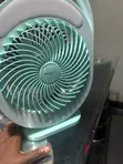 Kamisafe Fan Mai Sake Gina Baturi tare da Haske - 2