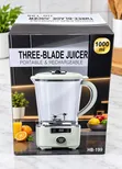 3 Blades Rechargeable Blender - Sabon Abu - 2