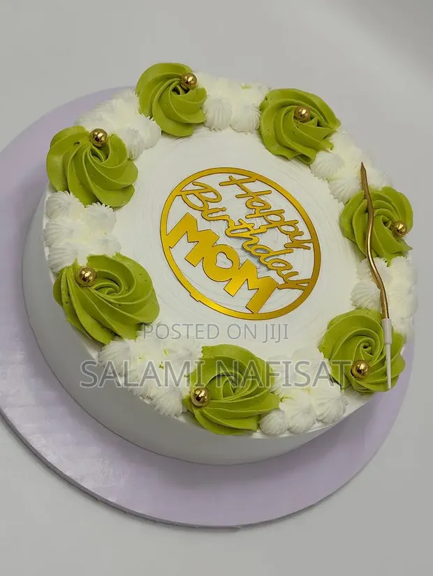 Birthday Cake - Vanilla with Buttercream - 1
