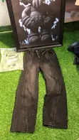 Zara Classic Black Cotton Jeans - Na Maza - 1
