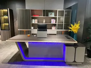 Brand New Boss Office Products Executive Office Table Combo
