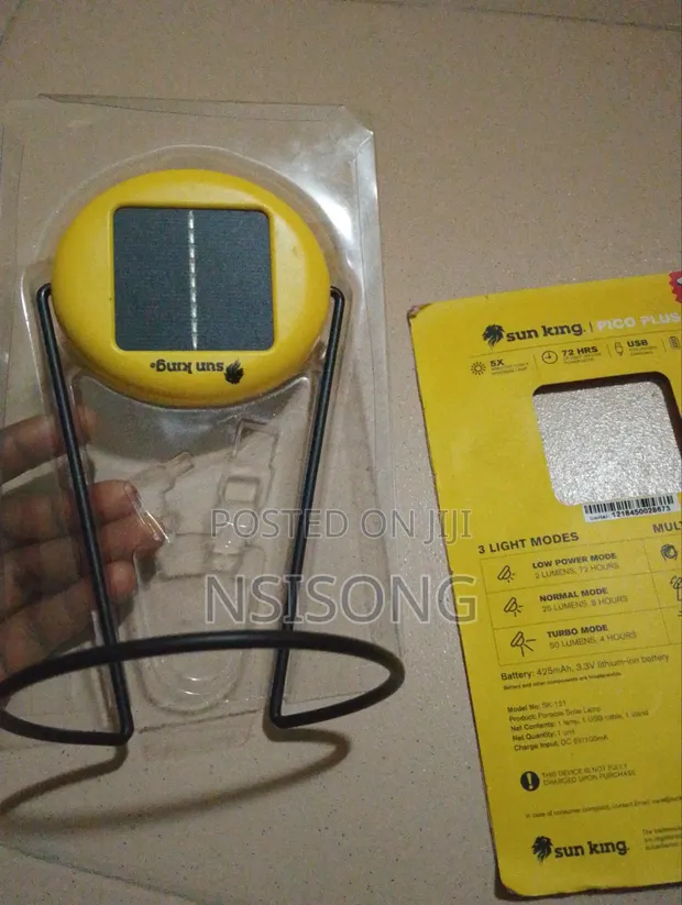 Sunking Pico Solar & Rechargeable Lamp - 1