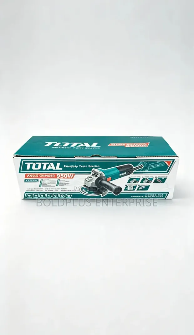 Total 950W Angle Grinder (125mm Disc) - 1