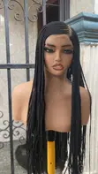 Tapered Glueless Pixie Cut Wig - 100% Human Hair - 1