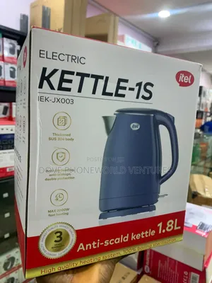Itel Anti-Scald Electric Kettle - Sabon Kaya