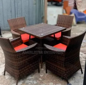 Unique 4-Seater Rattan Chair