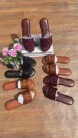 Louis Vuitton Luxury Leather Slippers - Beige - 4