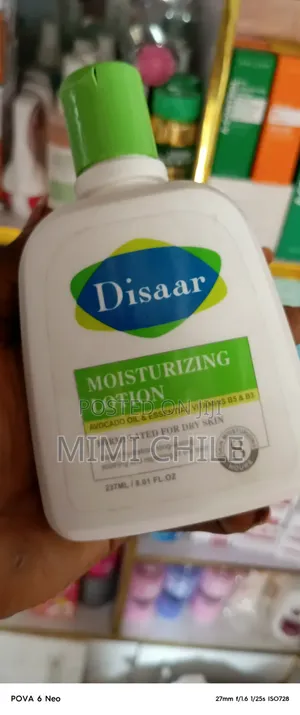 Dissar Moisturizing Lotion with Avocado Oil, B5 & B3